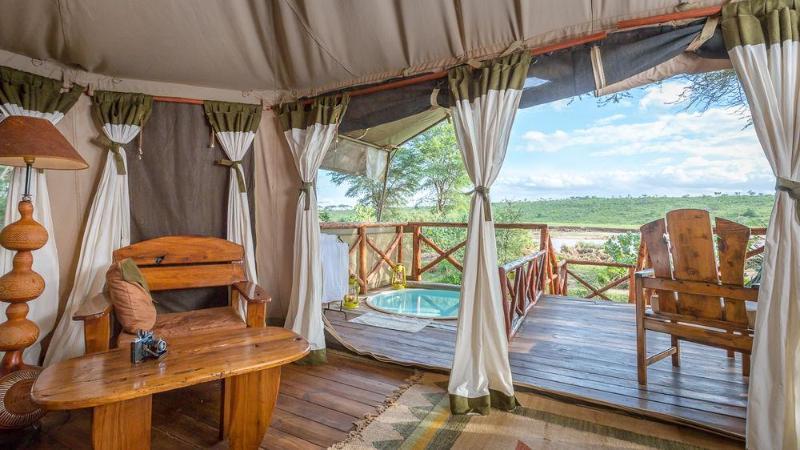 Elephant Bedroom Camp Archers Post Exterior photo